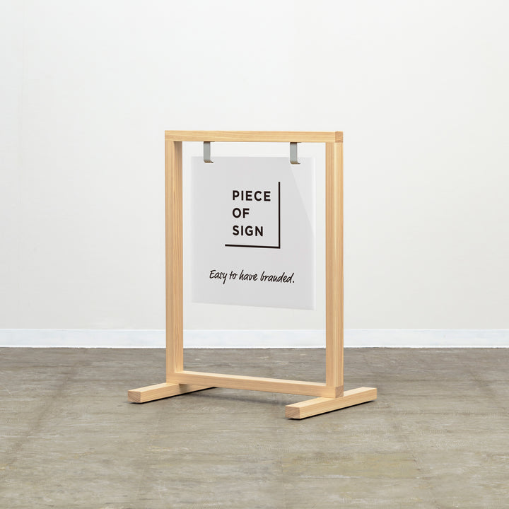 WOOD FRAME スタンドサイン - PIECE OF SIGN