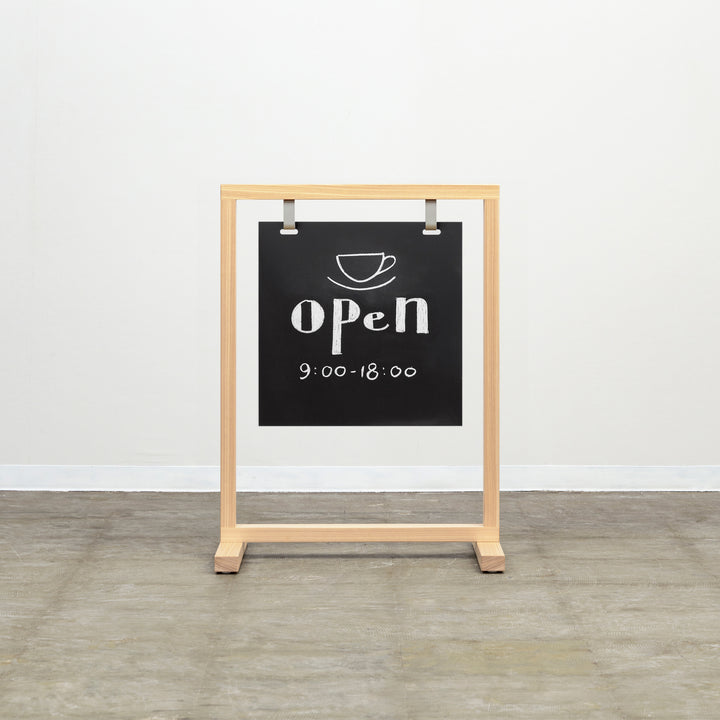 WOOD FRAME スタンドサイン - PIECE OF SIGN