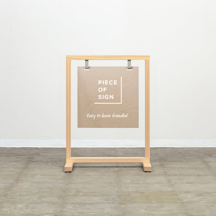 WOOD FRAME スタンドサイン - PIECE OF SIGN