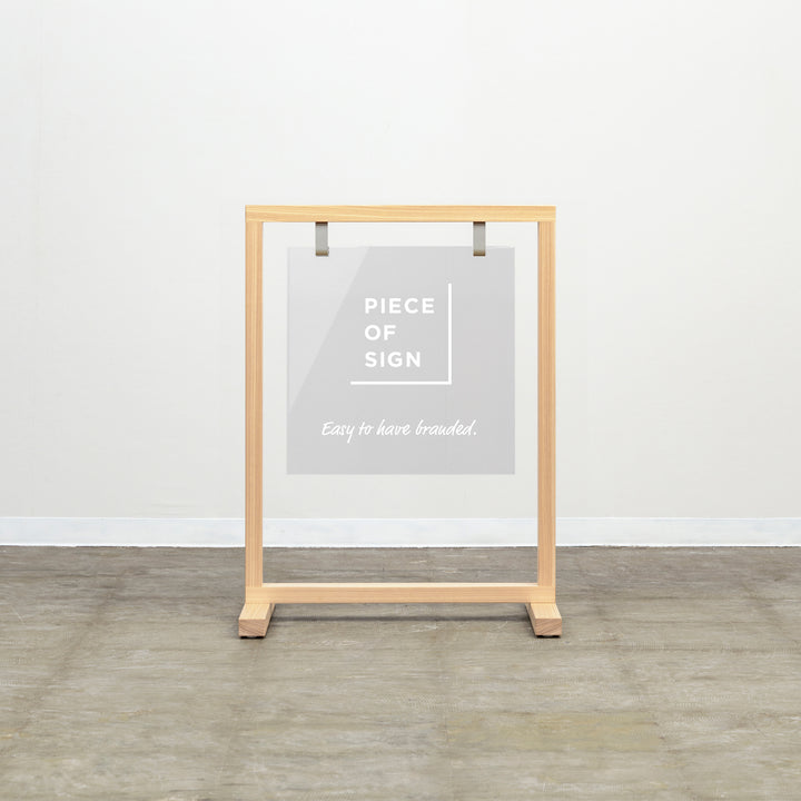 WOOD FRAME スタンドサイン - PIECE OF SIGN