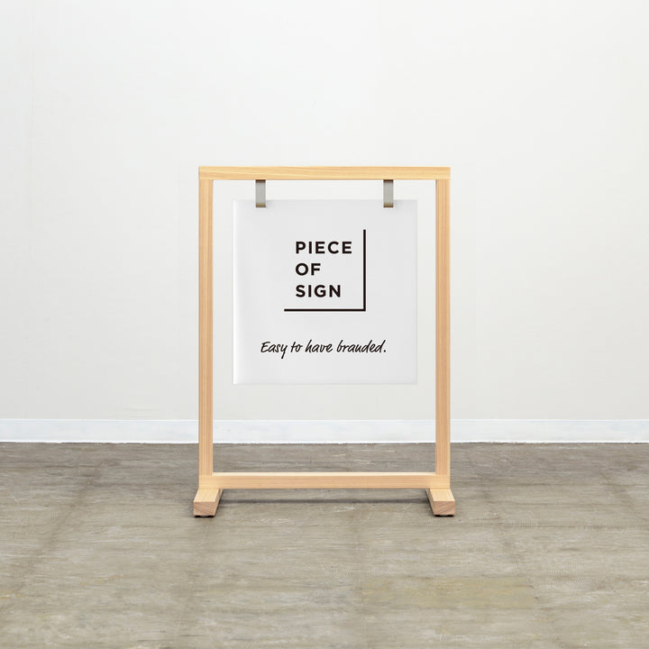 WOOD FRAME スタンドサイン - PIECE OF SIGN