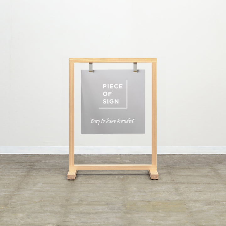 WOOD FRAME スタンドサイン - PIECE OF SIGN