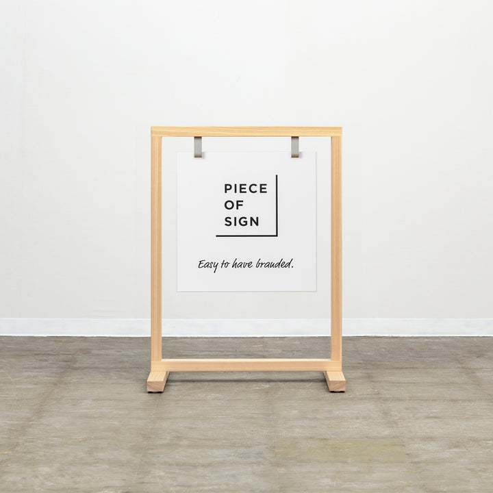 WOOD FRAME スタンドサイン - PIECE OF SIGN