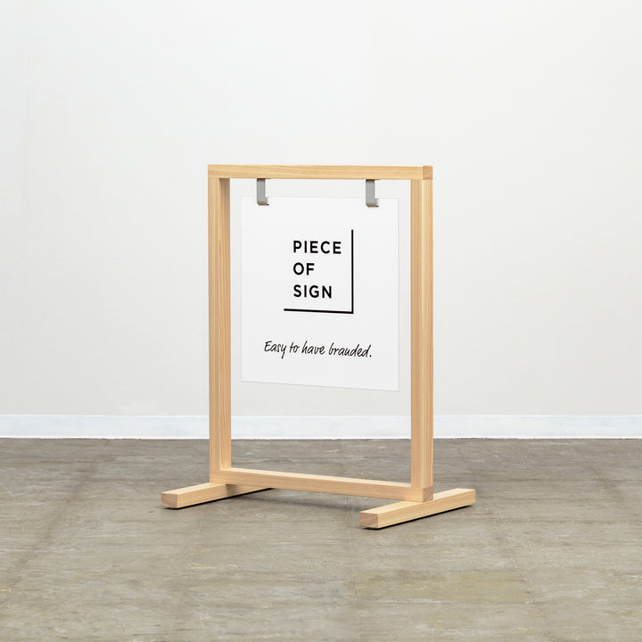 WOOD FRAME スタンドサイン - PIECE OF SIGN