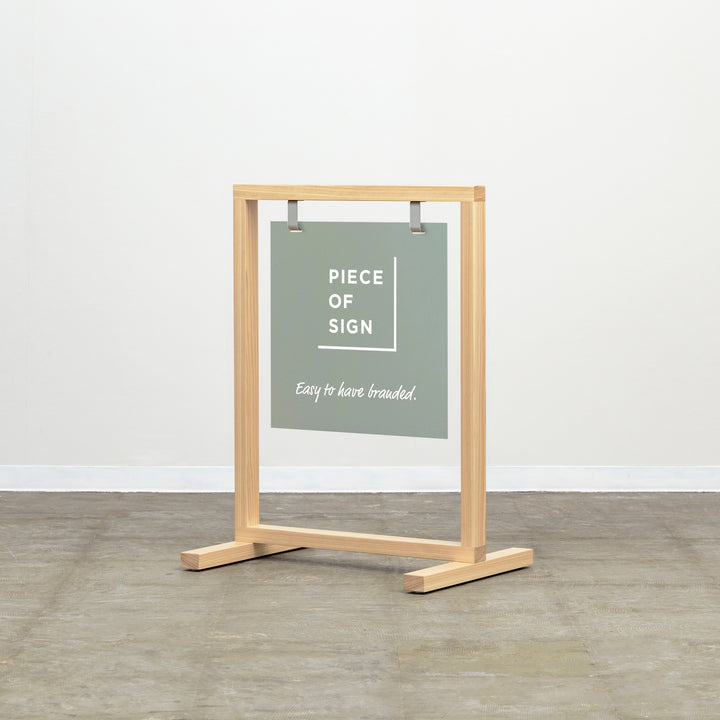 WOOD FRAME スタンドサイン - PIECE OF SIGN