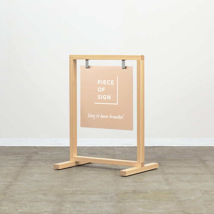 WOOD FRAME スタンドサイン - PIECE OF SIGN