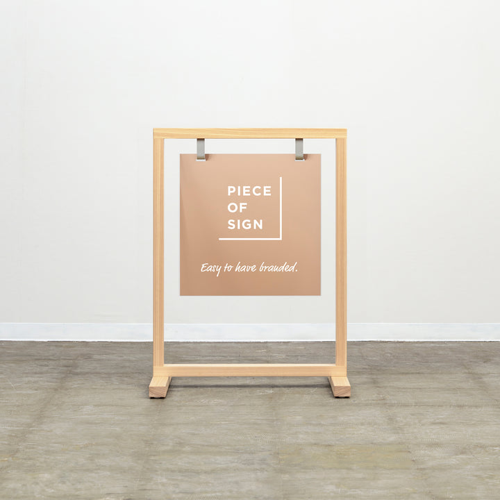 WOOD FRAME スタンドサイン - PIECE OF SIGN