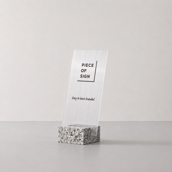 BLOCK & BOARD スタンドサイン - PIECE OF SIGN