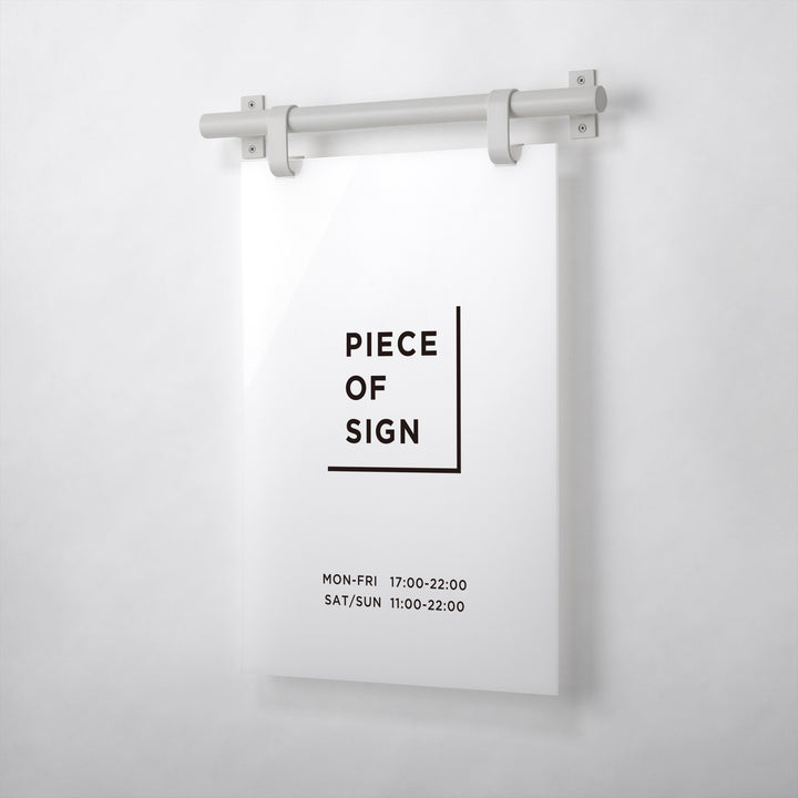 HANGING ウォールサイン 壁掛け L-SIZE - PIECE OF SIGN