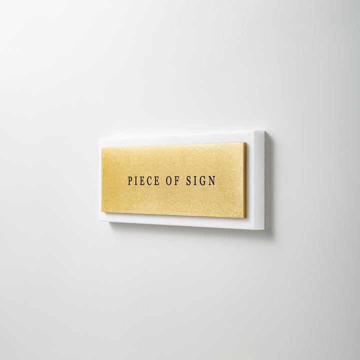 THE DOOR PLATE - 異素材MIX