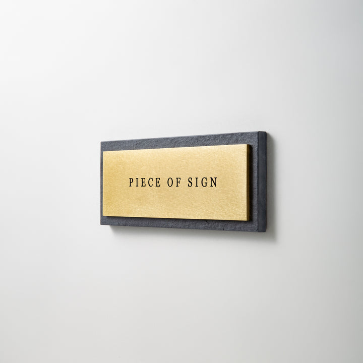 THE DOOR PLATE - 異素材MIX