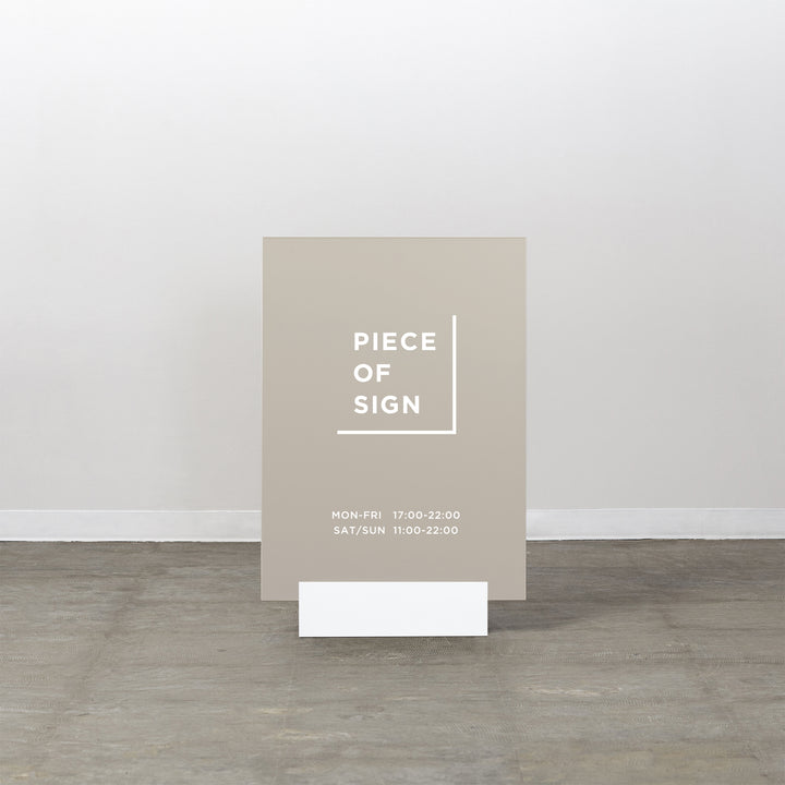 MINIMAL BASE L-SIZE スタンドサイン