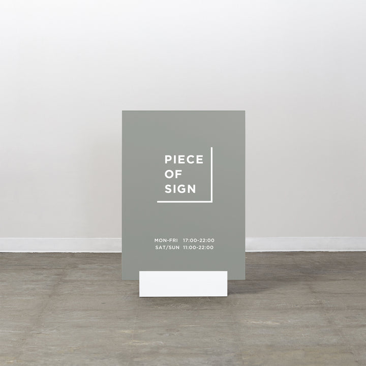 MINIMAL BASE L-SIZE スタンドサイン