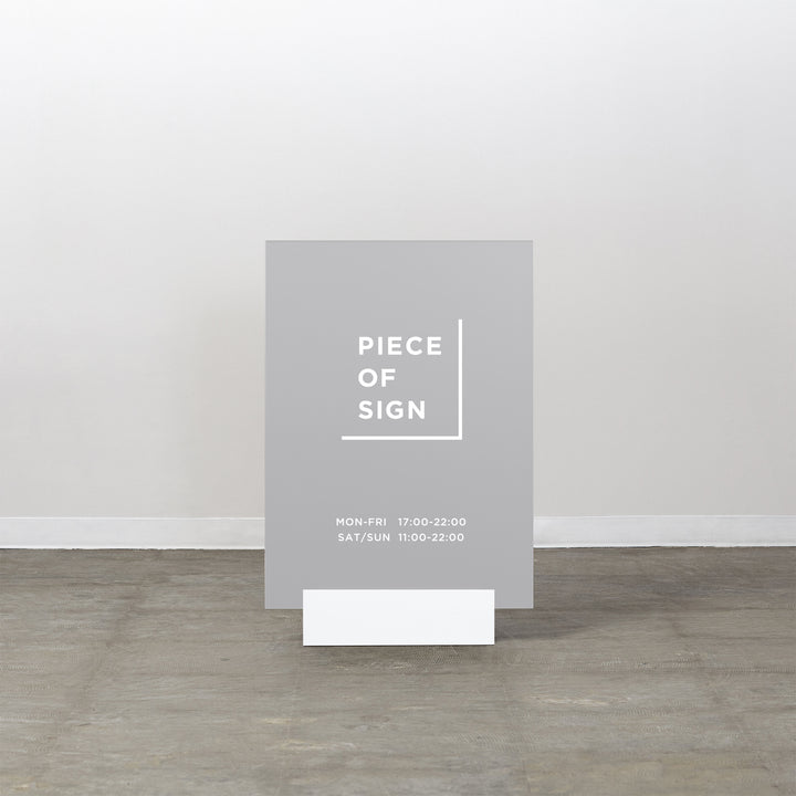 MINIMAL BASE L-SIZE スタンドサイン