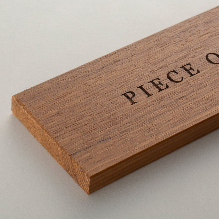 THE DOOR PLATE - 彫刻仕上げ - PIECE OF SIGN