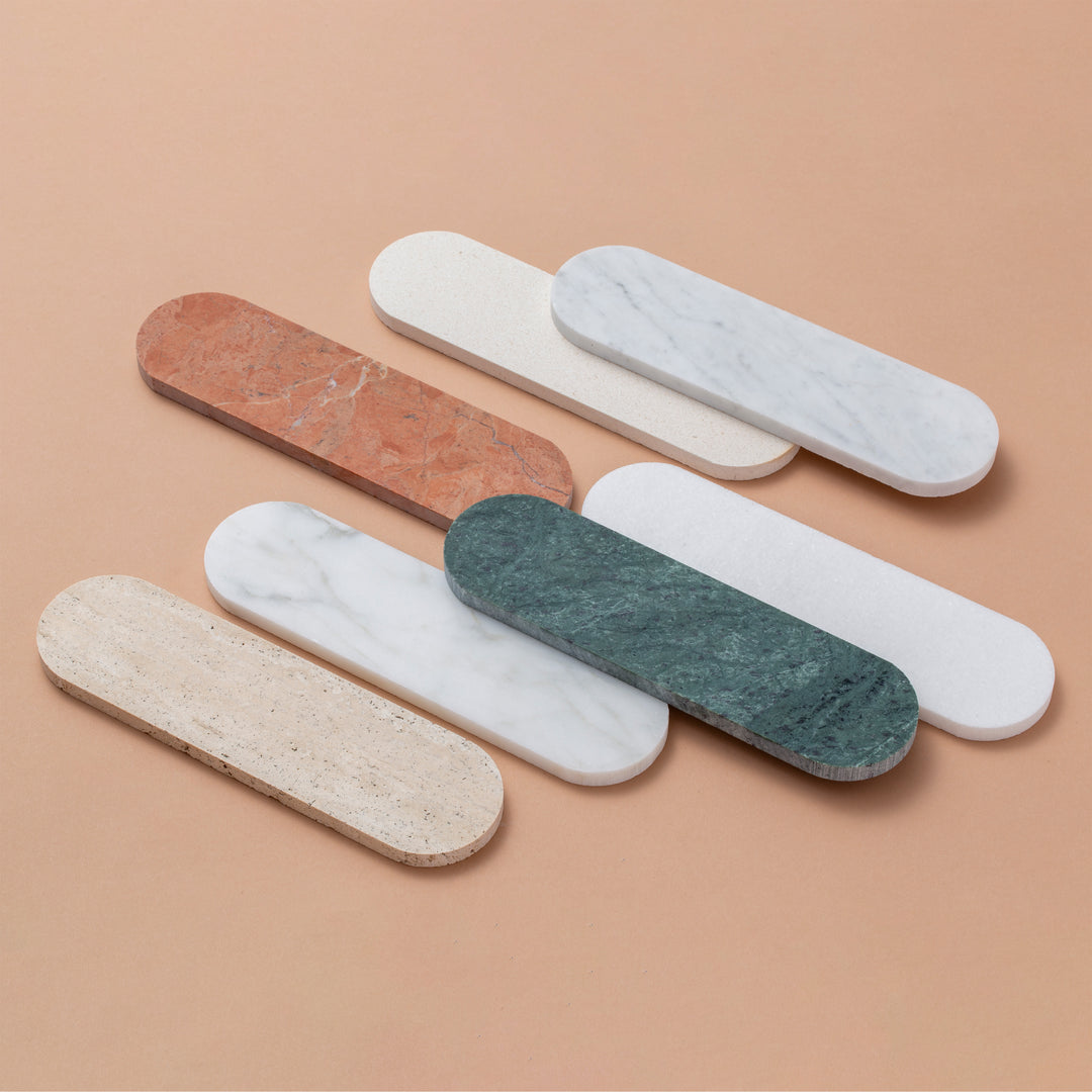 クラフトタイル表札｜THE DOOR PLATE - clé lapidary