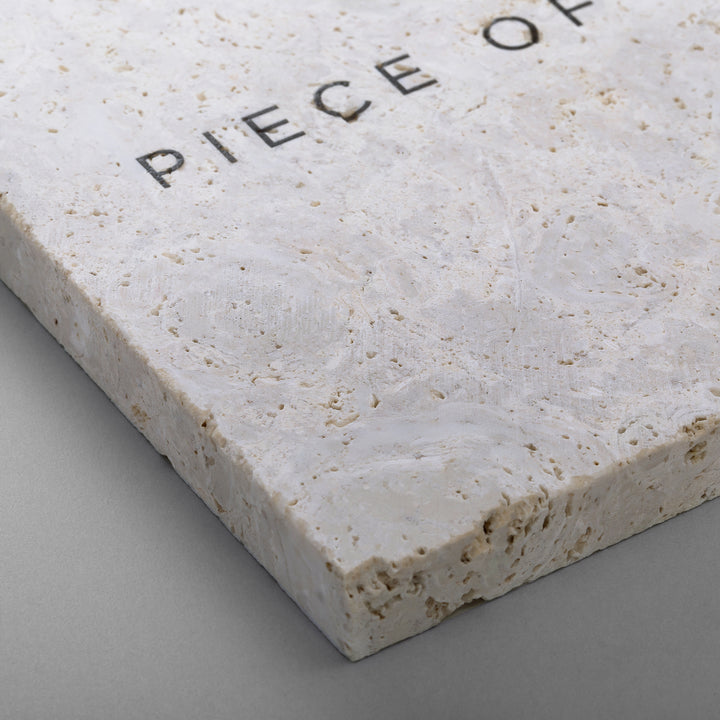 TABLE POLE プレートサイン- WHITE - PIECE OF SIGN