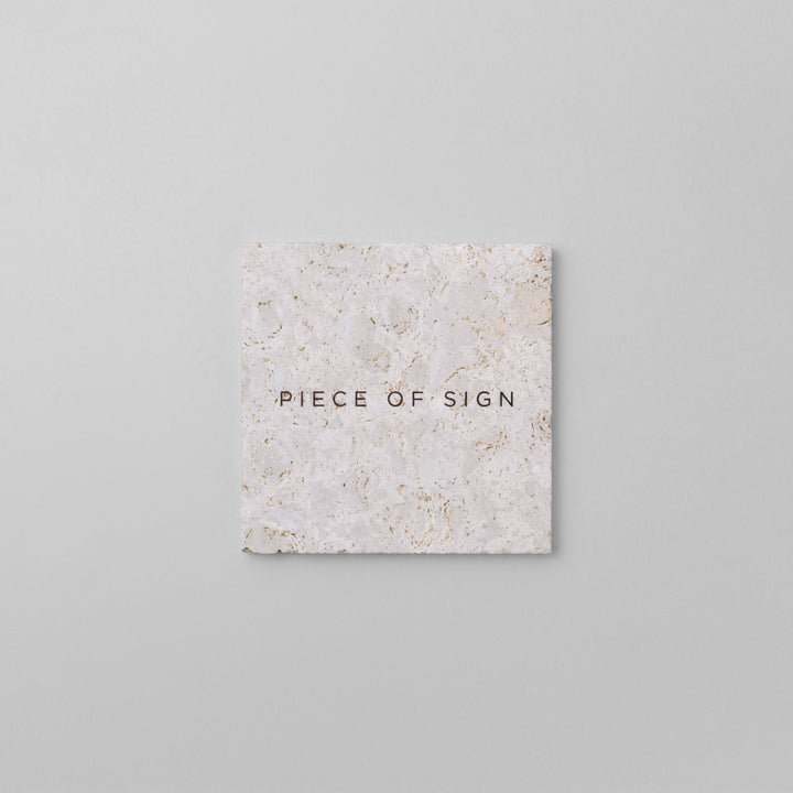 おしゃれな天然石表札 - PIECE OF SIGN 