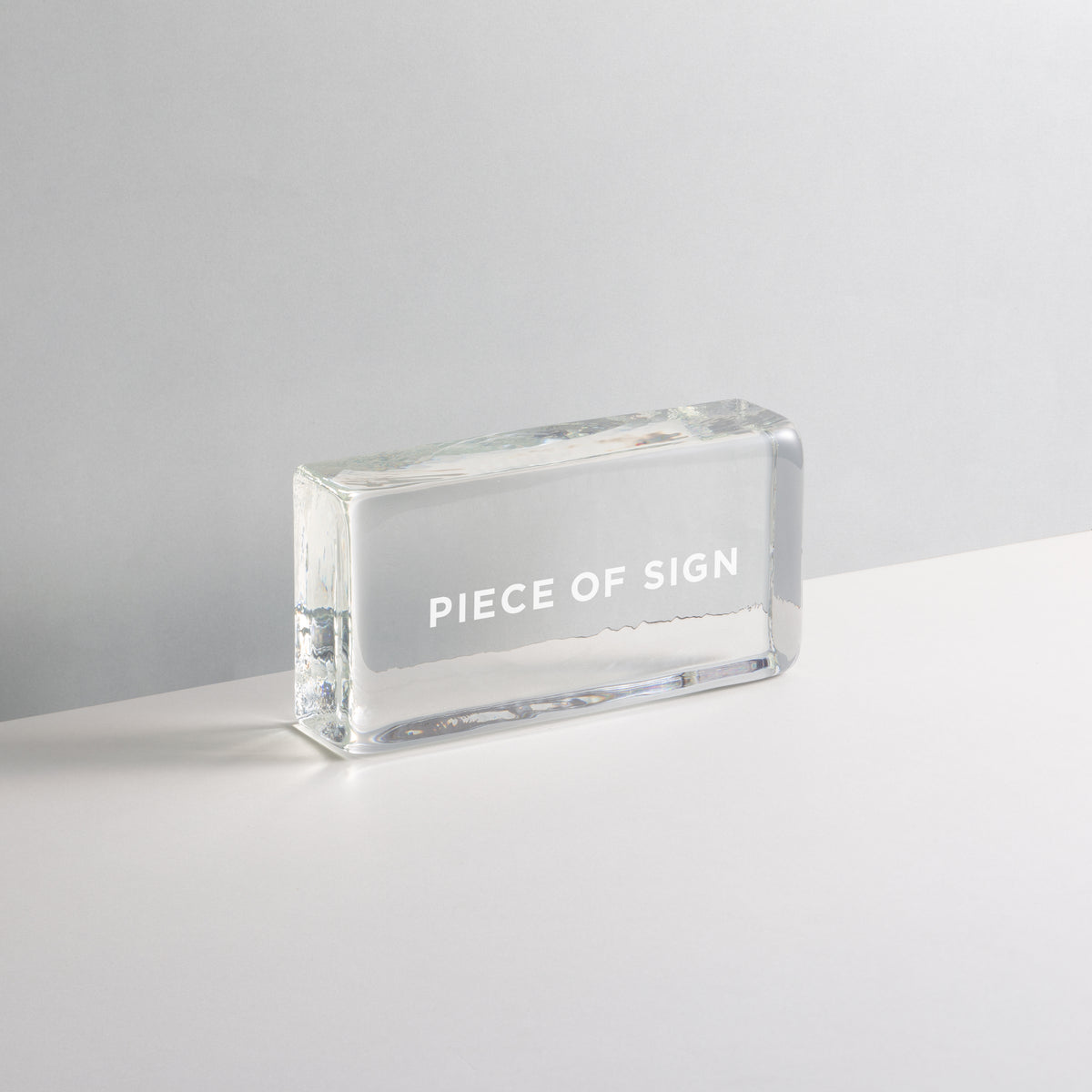 GLASS BLOCK サイン
