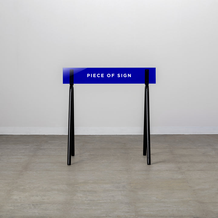 バリケードサイン  - カラーアクリル - PIECE OF SIGN