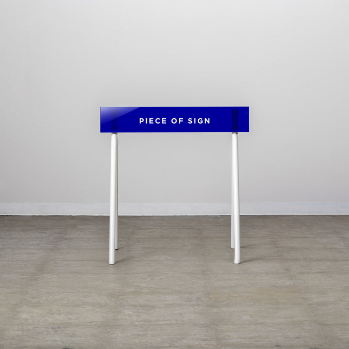 バリケードサイン  - カラーアクリル - PIECE OF SIGN