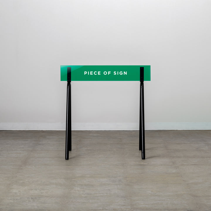 バリケードサイン  - カラーアクリル - PIECE OF SIGN