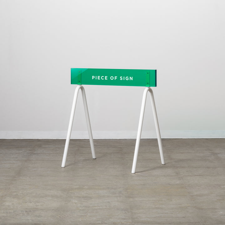 バリケードサイン  - カラーアクリル - PIECE OF SIGN