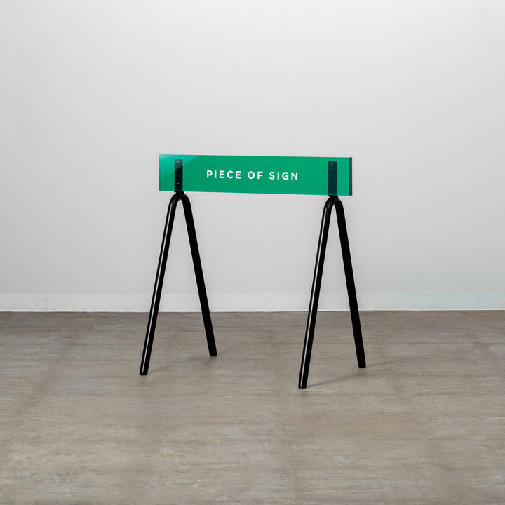 バリケードサイン  - カラーアクリル - PIECE OF SIGN