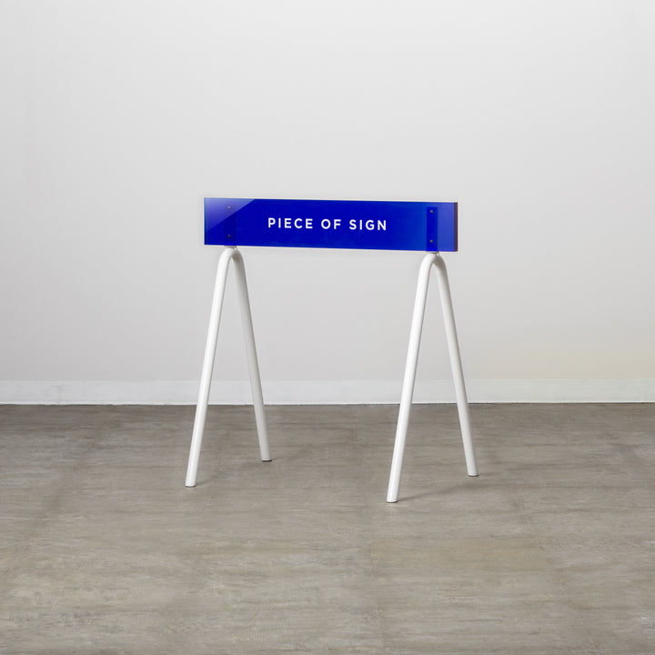 バリケードサイン  - カラーアクリル - PIECE OF SIGN