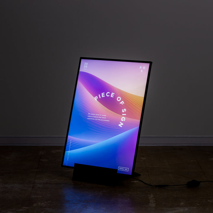 LED ポスターフレームサイン A2 - PIECE OF SIGN