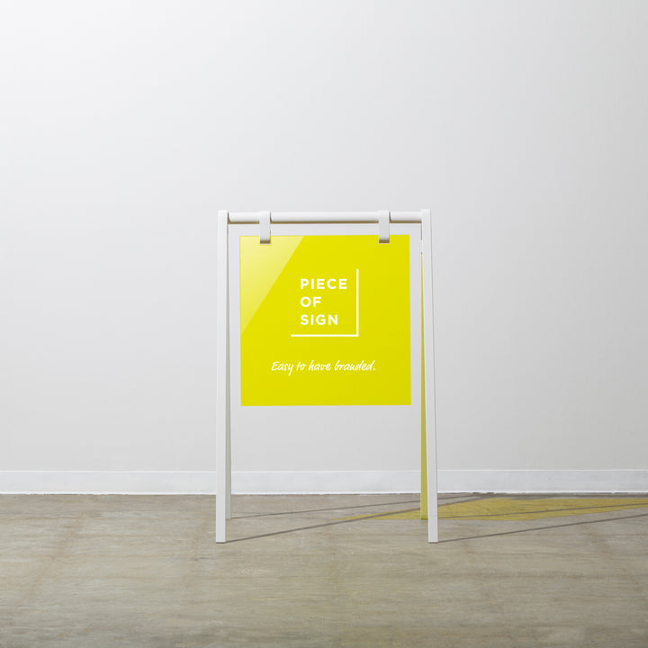 A-FRAME スタンドサイン - カラーアクリル - PIECE OF SIGN