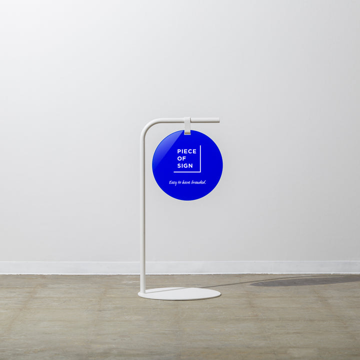 ROUND スタンドサイン - カラーアクリル - PIECE OF SIGN