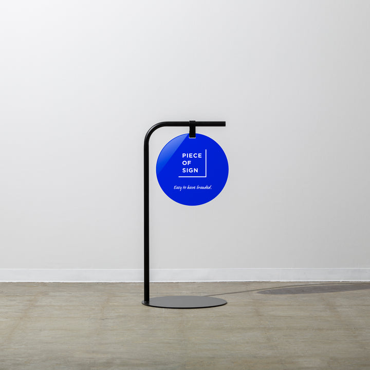 ROUND スタンドサイン - カラーアクリル - PIECE OF SIGN