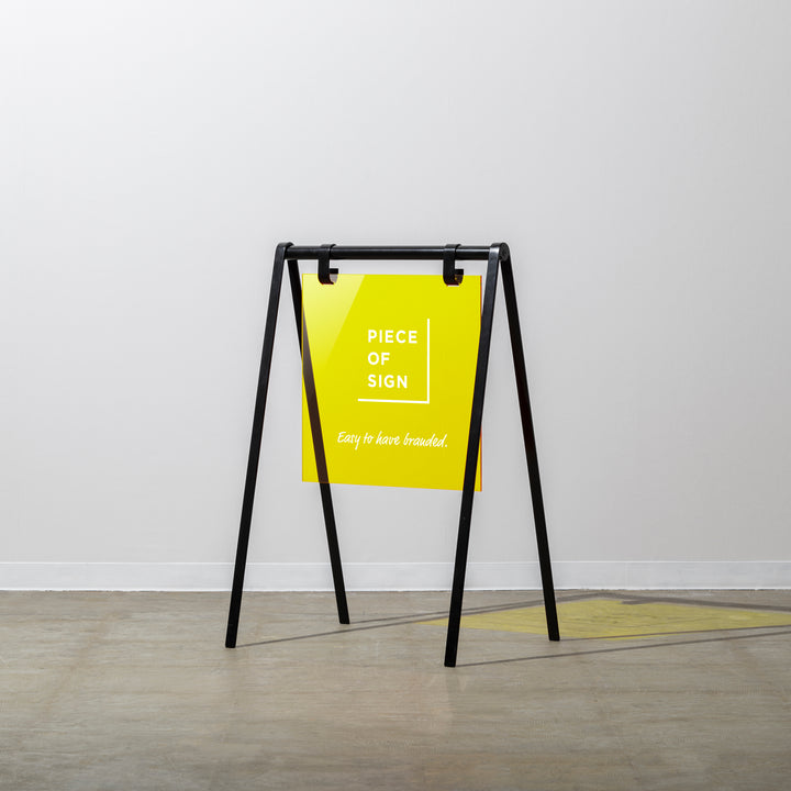 A-FRAME スタンドサイン - カラーアクリル - PIECE OF SIGN
