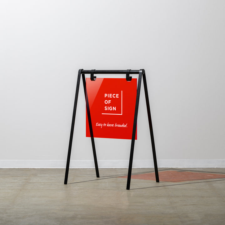 A-FRAME スタンドサイン - カラーアクリル - PIECE OF SIGN