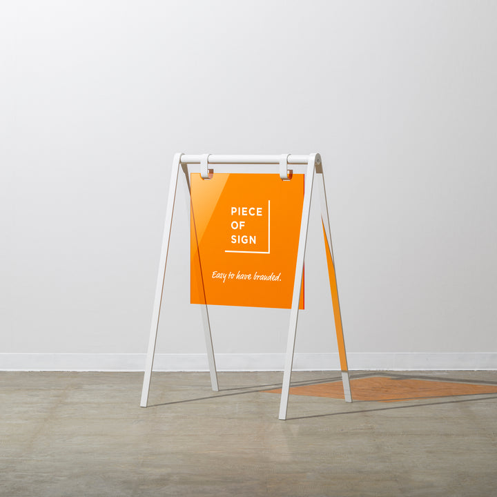 A-FRAME スタンドサイン - カラーアクリル - PIECE OF SIGN