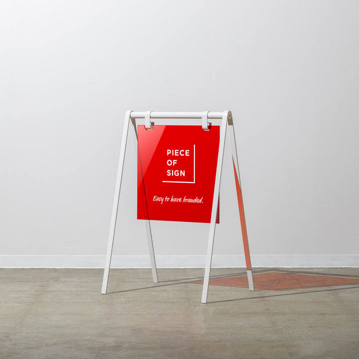 A-FRAME スタンドサイン - カラーアクリル - PIECE OF SIGN