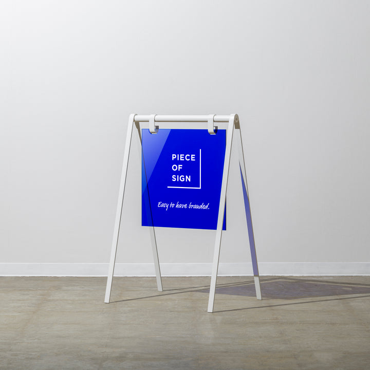 A-FRAME スタンドサイン - カラーアクリル - PIECE OF SIGN