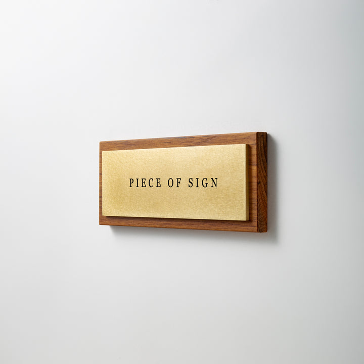 THE DOOR PLATE - 異素材MIX