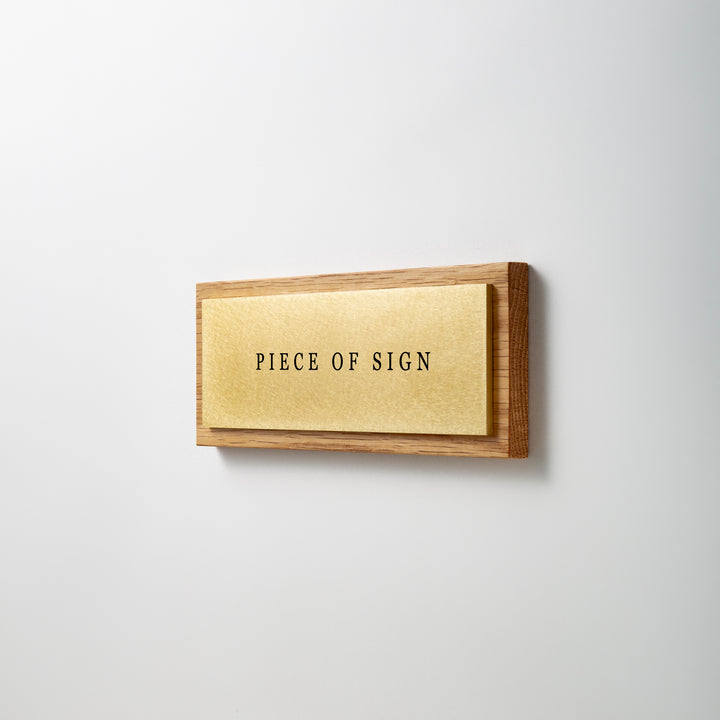 THE DOOR PLATE - 異素材MIX