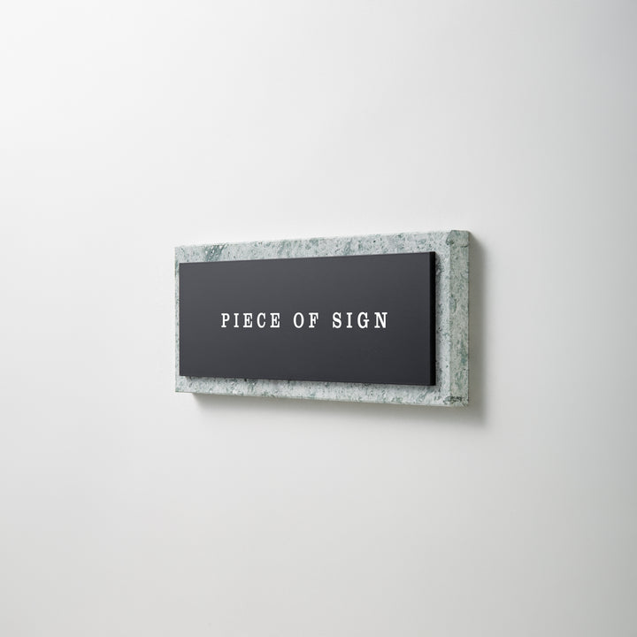 THE DOOR PLATE - 異素材MIX