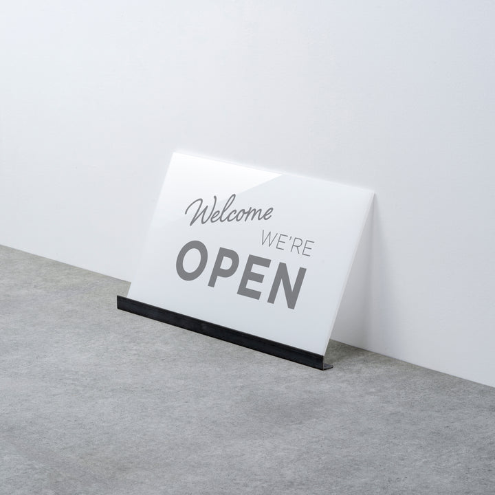 OPEN & CLOSED 床置きサイン - PIECE OF SIGN