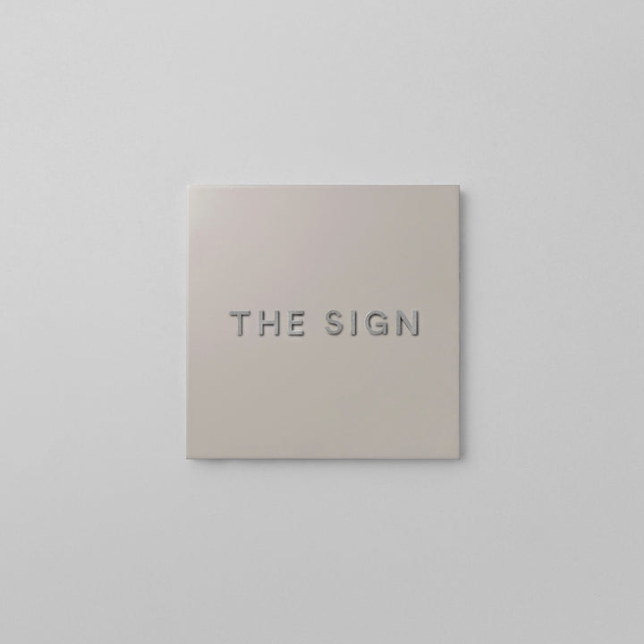 THE DOOR PLATE + 切文字サイン - PIECE OF SIGN