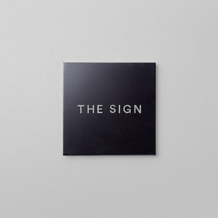 THE DOOR PLATE + 切文字サイン - PIECE OF SIGN