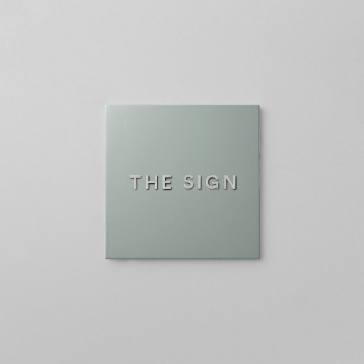 THE DOOR PLATE + 切文字サイン - PIECE OF SIGN