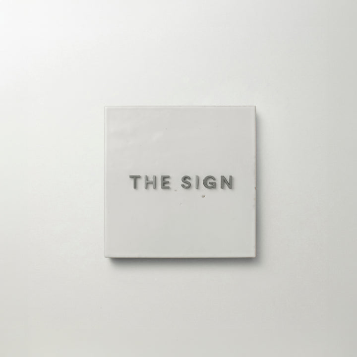 THE DOOR PLATE + 切文字サイン - zellige - PIECE OF SIGN