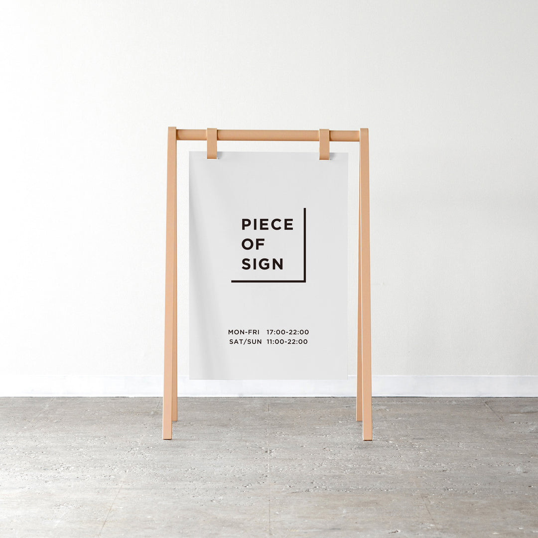 【Piece of sign】A-FRAME スタンドサイン A-FRAME スタンドサイン L-SIZE