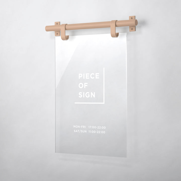 HANGING ウォールサイン 壁掛け L-SIZE - PIECE OF SIGN