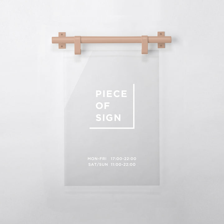 HANGING ウォールサイン 壁掛け L-SIZE - PIECE OF SIGN