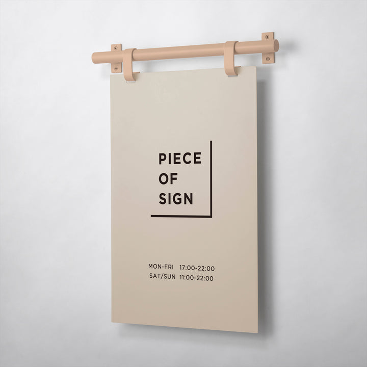 HANGING ウォールサイン 壁掛け L-SIZE - PIECE OF SIGN